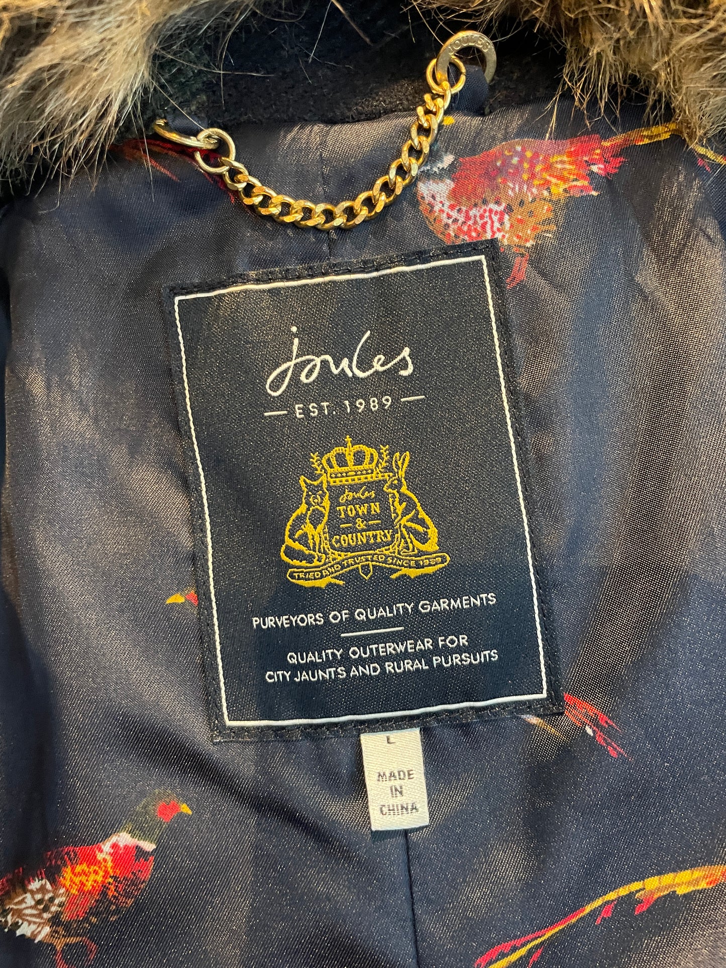 Joules Carolyn Swing Coat