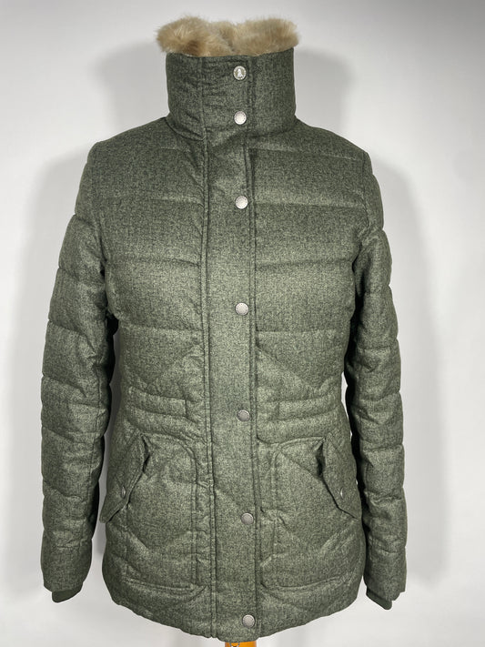 Barbour Langstone Quilted Coat Size 10