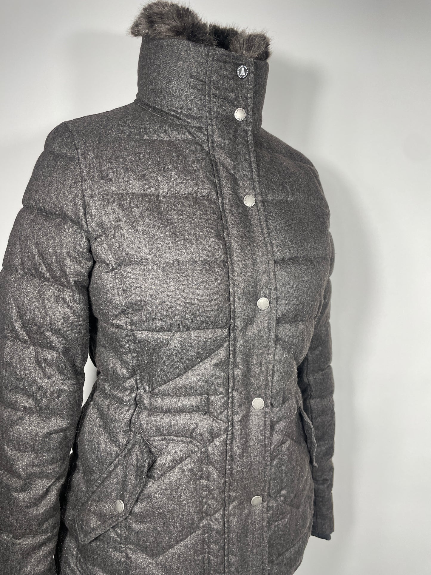 Barbour Langstone Quilted Coat Size 12