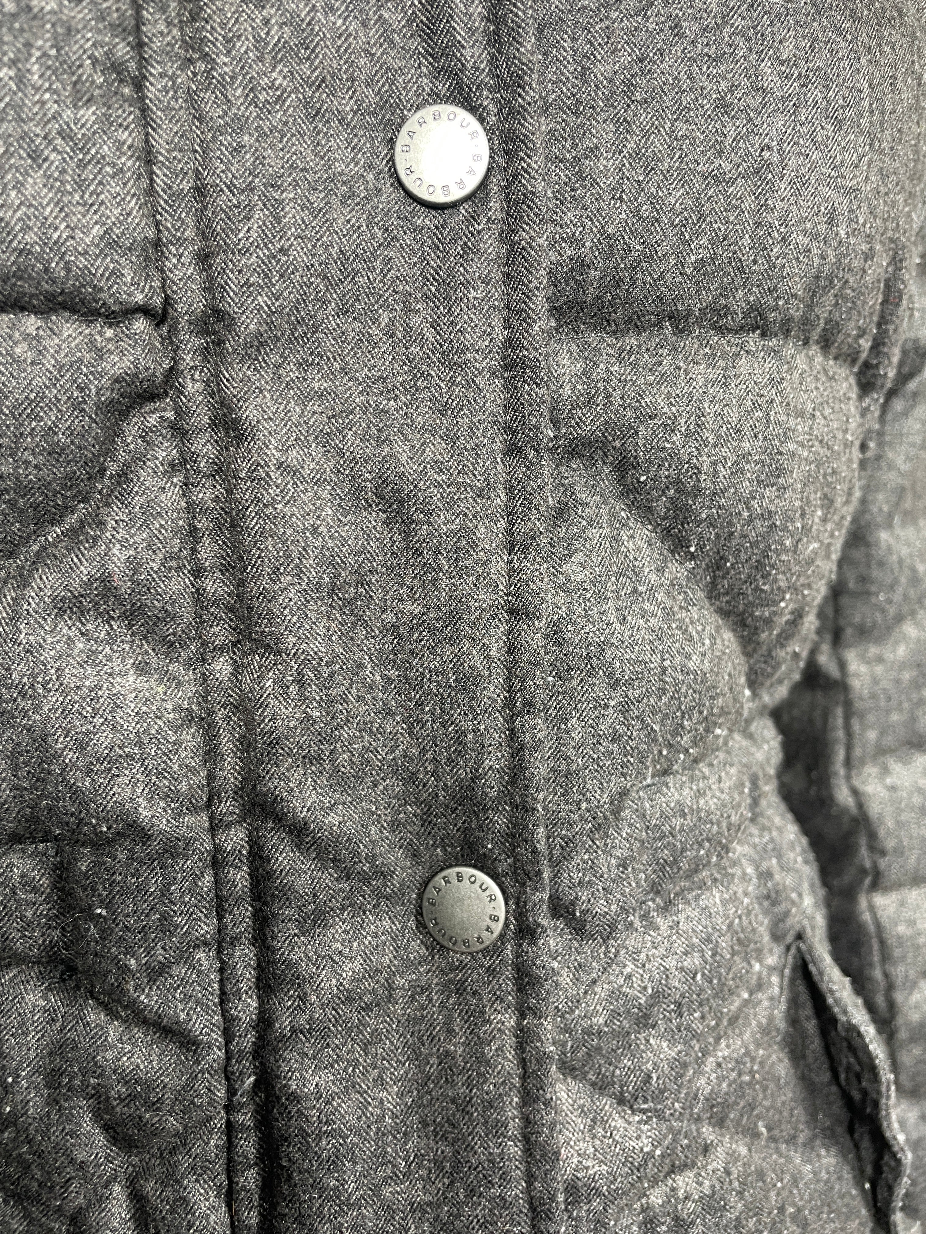 Barbour Langstone Quilted Coat Size 12