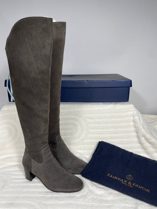 Fairfax & Favor Amira Heeled Over The Knee Boots Size 6