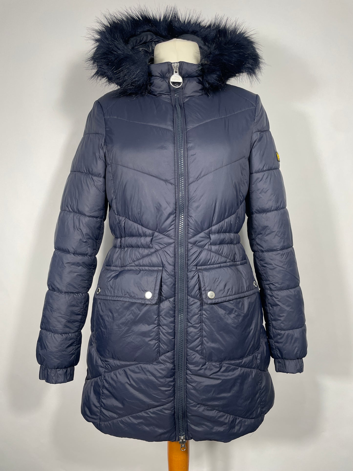 Barbour Quilted Coat Size 10