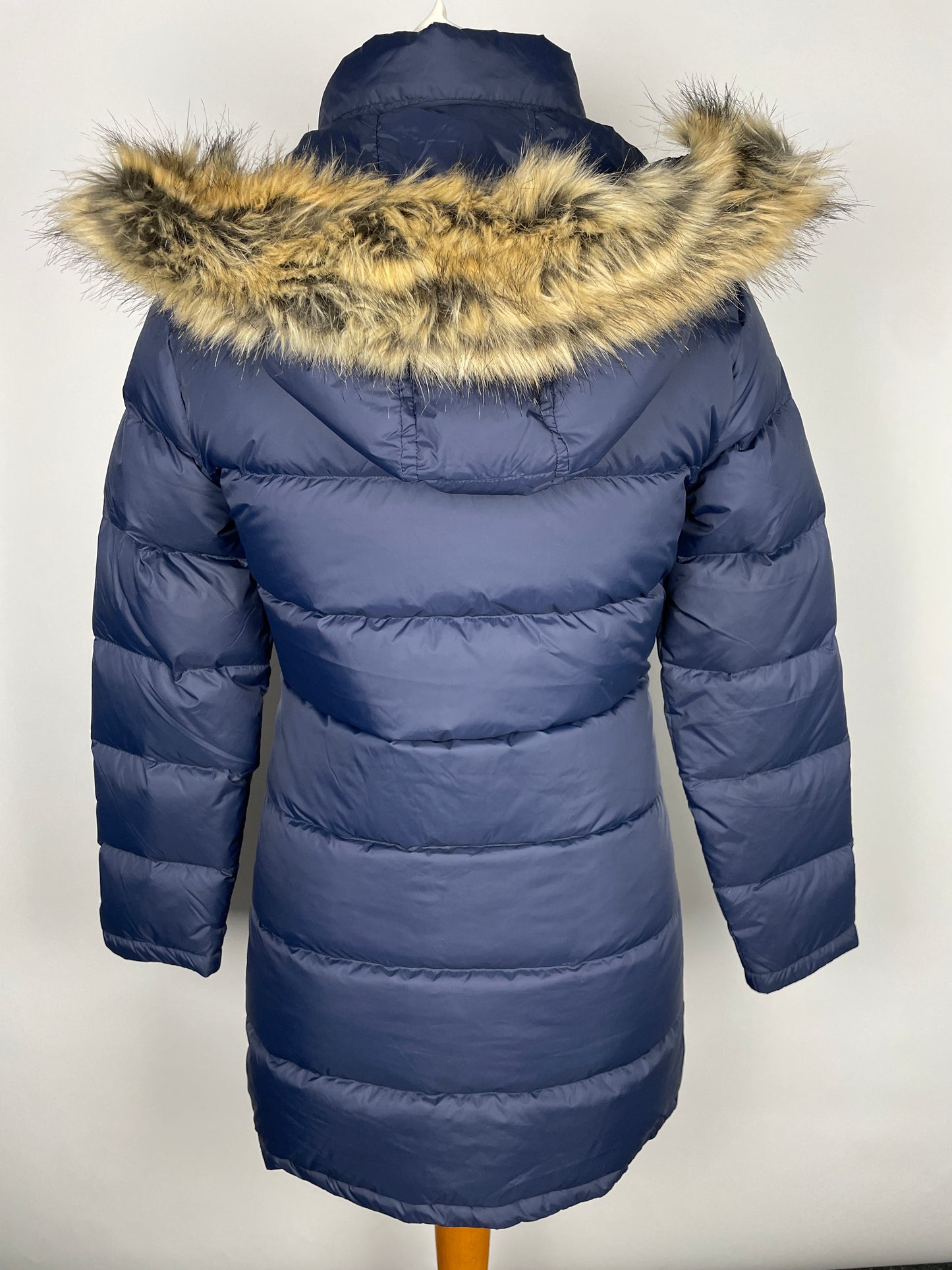 Jack Wills Long Down Filled Puffer Coat Size 10