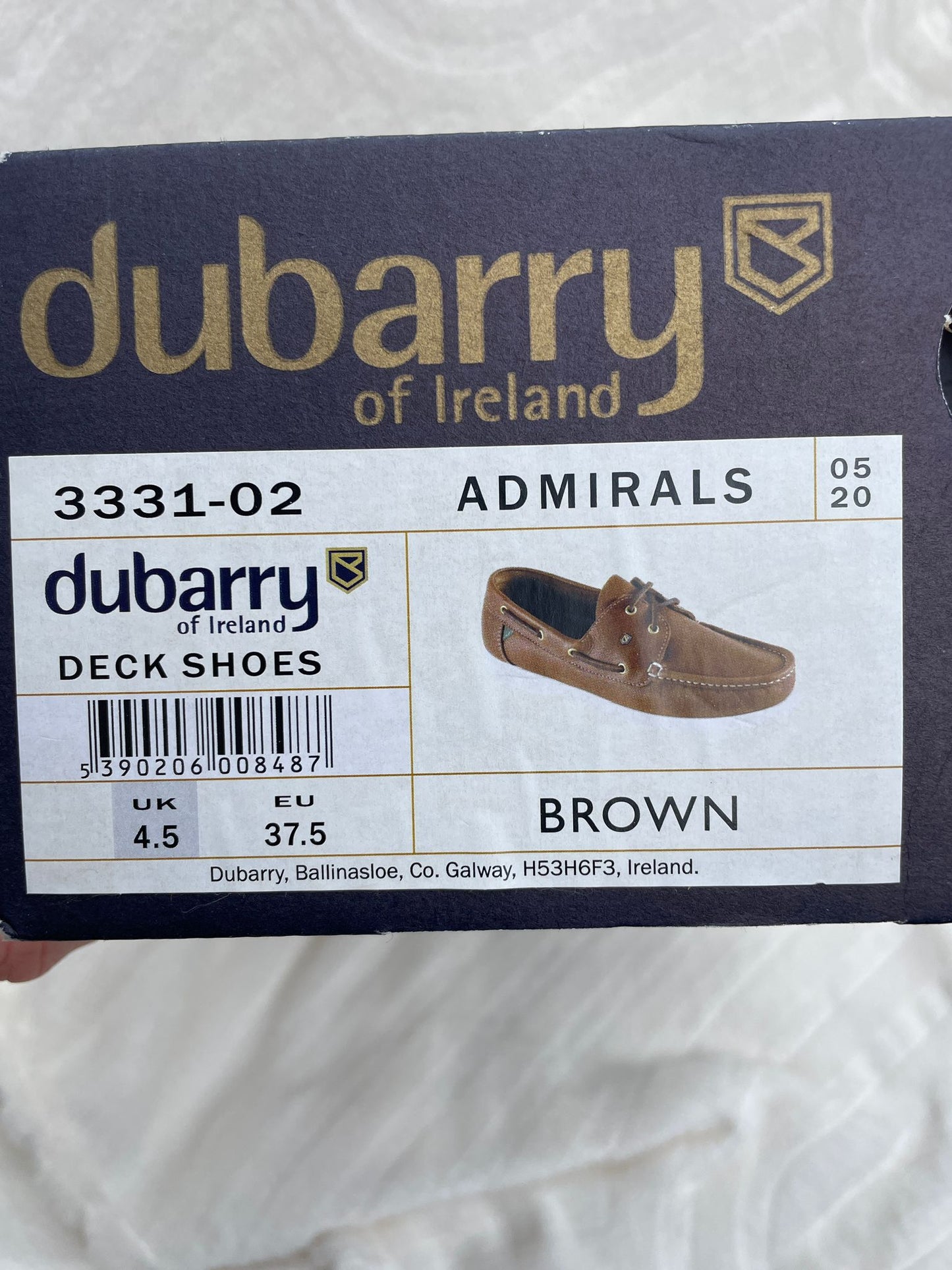 Dubarry Deck Shoes Size 4.5